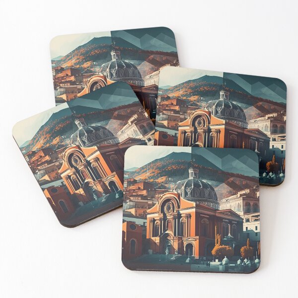Item preview, Tbilisi in cubism style 7 designed and sold by giggles-omg.