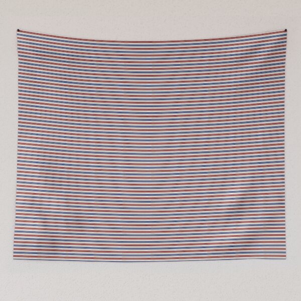 Item preview, Vintage Americana Fourth of July Red, White and Blue Stripes designed and sold by KWZCreates.