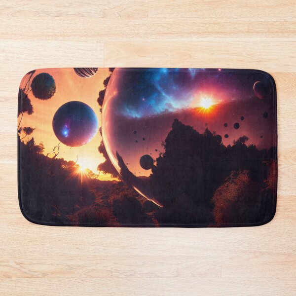 Item preview, Exoplanet Kepler-90T sureal, fictional, colorful. designed and sold by ArtCreator2023.