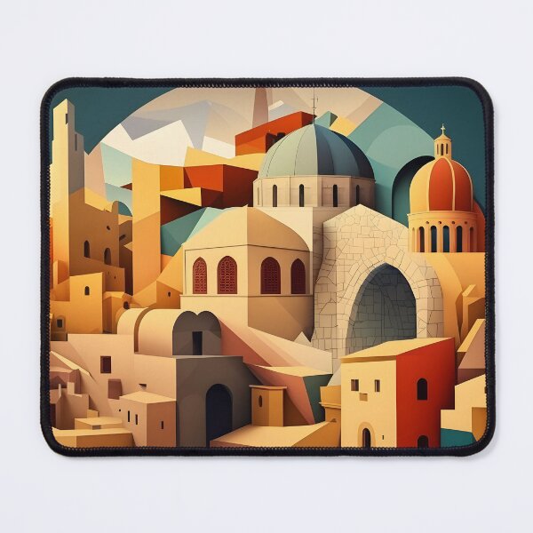 Item preview, Jerusalem in cubism style 2 designed and sold by giggles-omg.