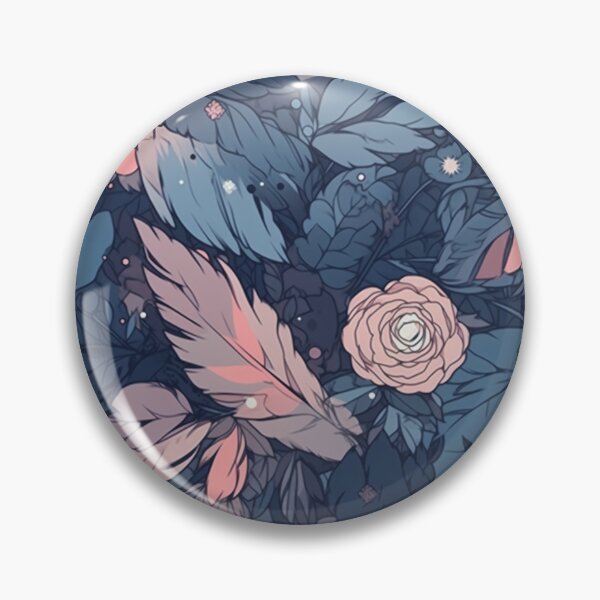 Artikelvorschau, Floral and Feathers 1 entworfen und verkauft von ChalkandNini.