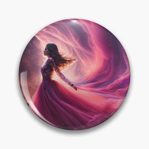 Artikelvorschau, Mädchen im weltraumrosa Kleid entworfen und verkauft von Art by Lilia.