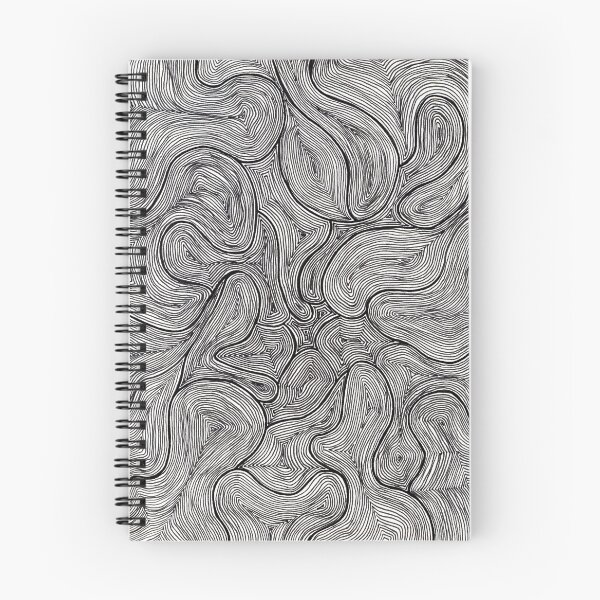 Item preview, LorenTriesArt BW Abstract Line Art designed and sold by lorentriesart.