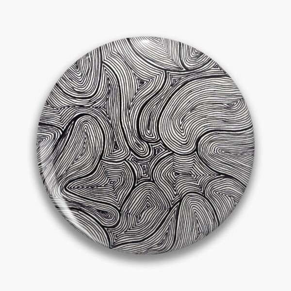 Item preview, LorenTriesArt BW Abstract Line Art designed and sold by lorentriesart.