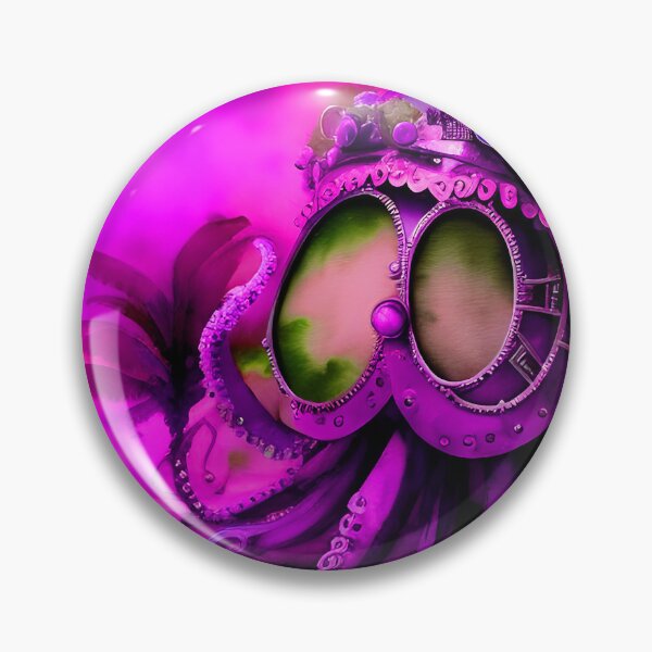 Item preview, Steampunk Octopus Retrofuturism - Lilac and Pink Cephalopod - AI Generated Art 1 of 8 designed and sold by Beachy.