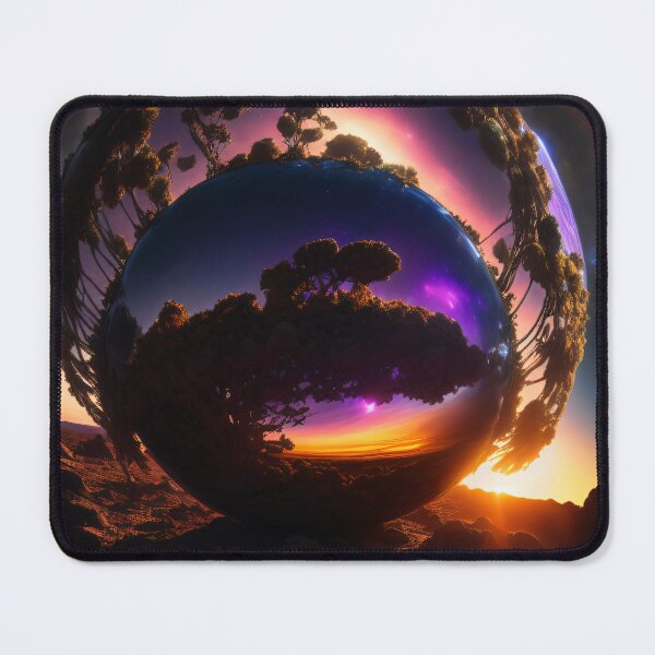 Item preview, Exoplanet Kepler-90U sureal, fictional, colorful. designed and sold by ArtCreator2023.