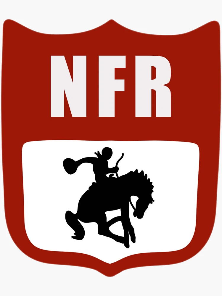 NFR Back Number Sticker  Farm Girl: Rural Boutique + General Store