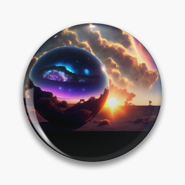 Item preview, Exoplanet Kepler-90V sureal, fictional, colorful. designed and sold by ArtCreator2023.