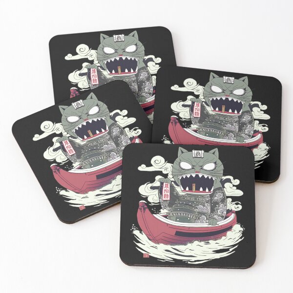 Item preview, Cat Yokai Paddling! designed and sold by ice1103.