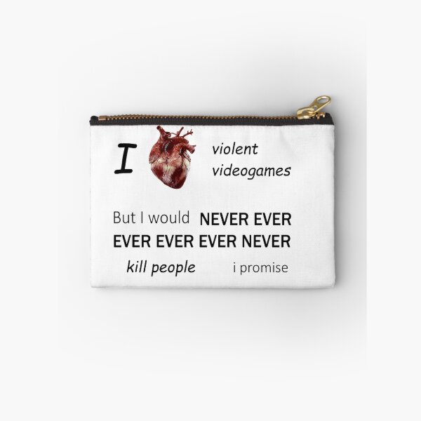 Item preview, i heart violent videogames designed and sold by LunaticSylveon.