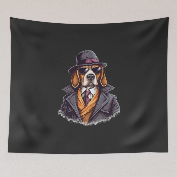 Item preview, detective beagle designed and sold by Dog Lover.