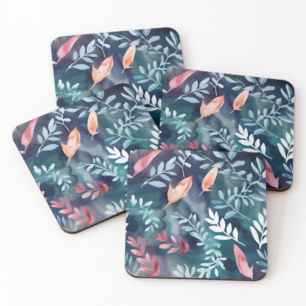 Item preview, Expressive Watercolor Tropical Leaves Floral Patterns designed and sold by Wonder Of Light.