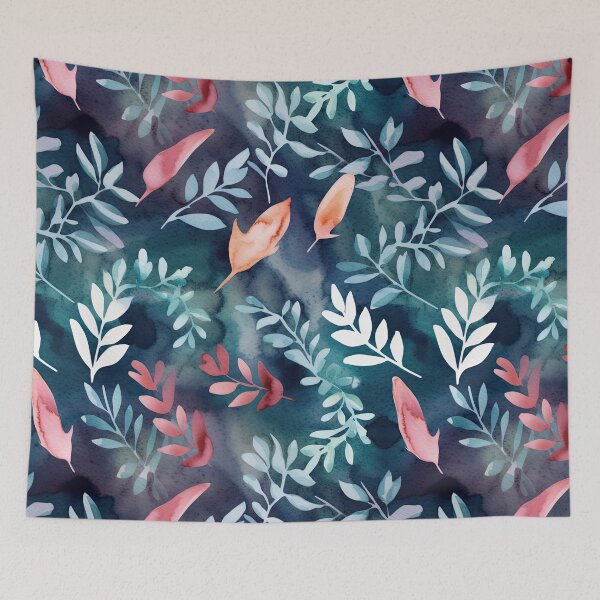 Item preview, Expressive Watercolor Tropical Leaves Floral Patterns designed and sold by Wonder Of Light.