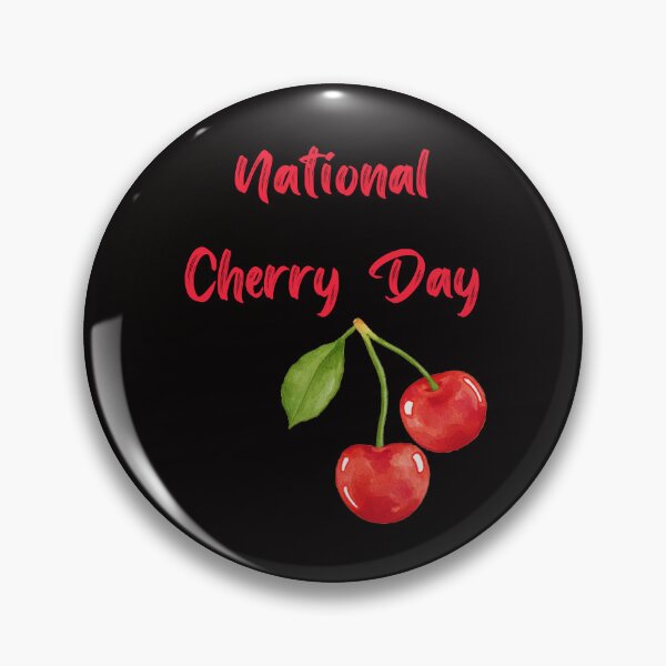 Artikelvorschau, Happy National Cherry Day entworfen und verkauft von Simo0455.