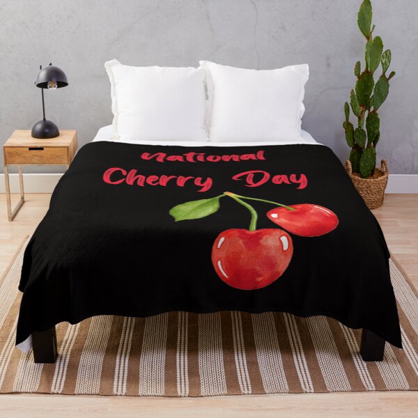 Artikelvorschau, Happy National Cherry Day entworfen und verkauft von Simo0455.