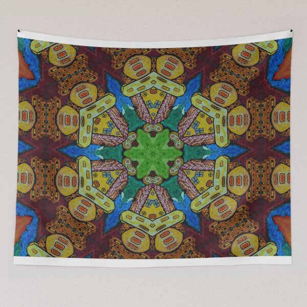 Item preview, Mediterranean Village Sunset star designed and sold by George Hutton Hunter.