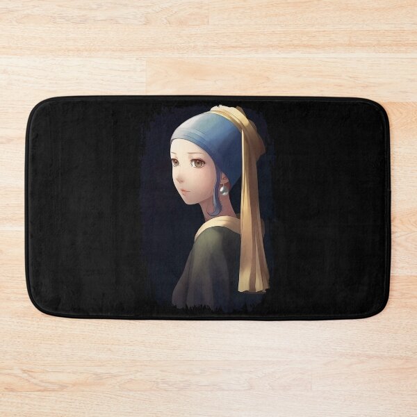 Item preview, Girl with a Pearl Earring - Anime Shirt designed and sold by KAIGAME Art.