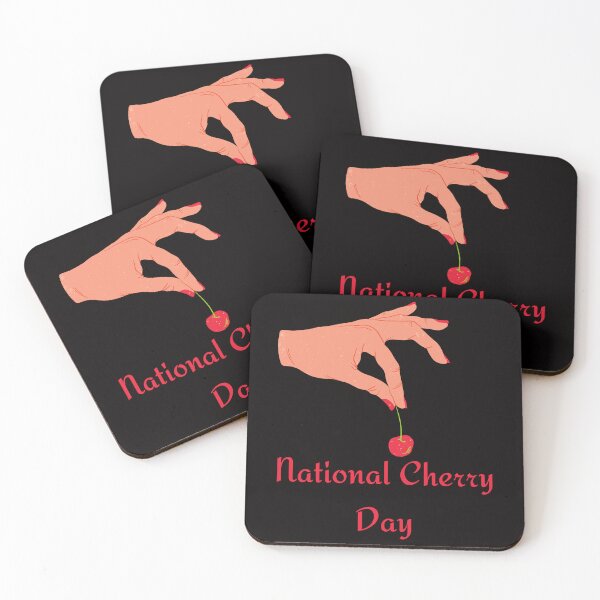 Artikelvorschau, Happy National Cherry Day entworfen und verkauft von Simo0455.