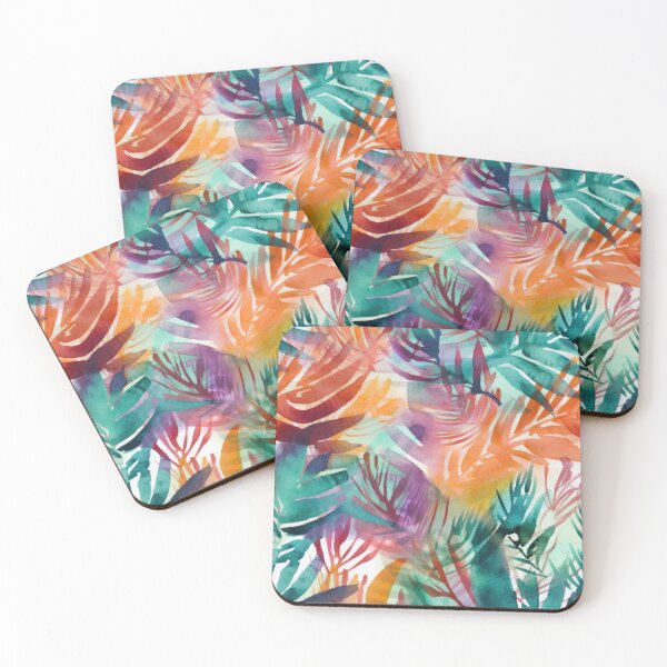 Item preview, Expressive Watercolor Tropical Leaves Floral Patterns designed and sold by Wonder Of Light.