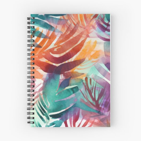 Item preview, Expressive Watercolor Tropical Leaves Floral Patterns designed and sold by Wonder Of Light.