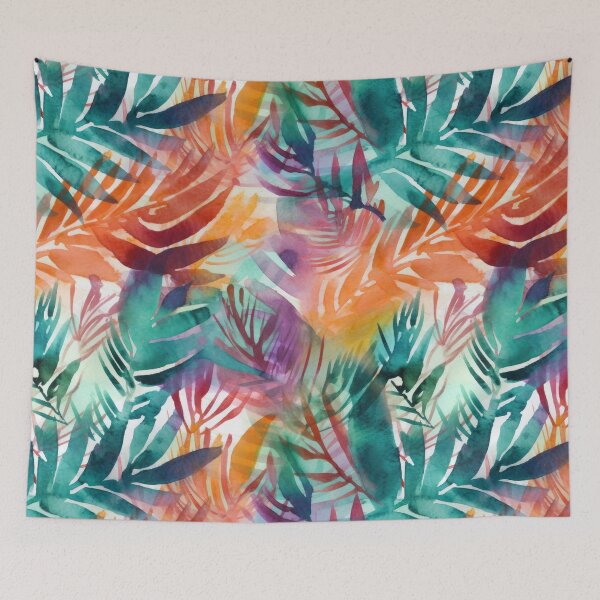Item preview, Expressive Watercolor Tropical Leaves Floral Patterns designed and sold by Wonder Of Light.