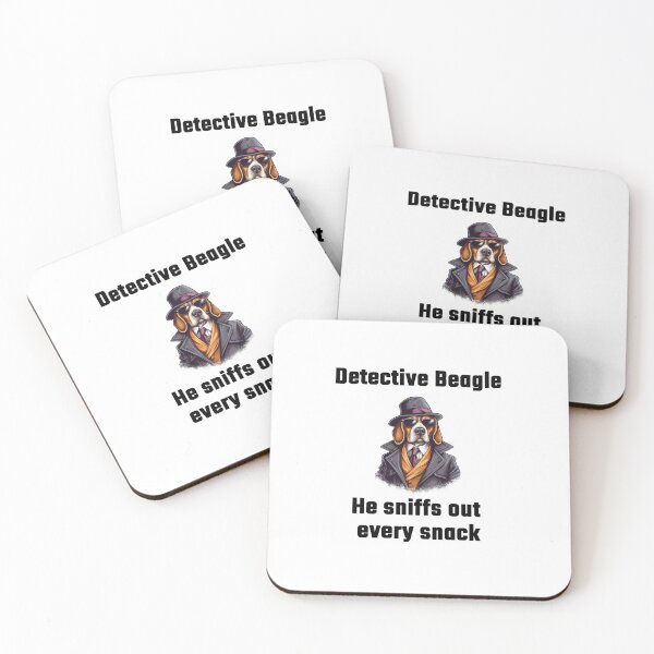 Item preview, Detective Beagle Sniff Out Every Snack designed and sold by Dog Lover.
