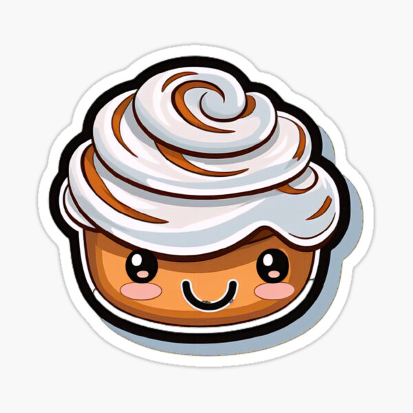 Cute cinnamon roll Sticker for Sale by ByRiRi