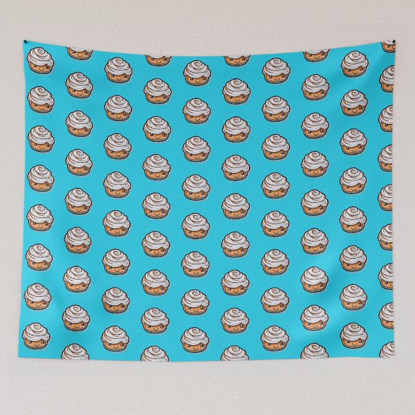 Item preview, Cute Kawaii Cinnamon Roll designed and sold by CodeytheArtist.