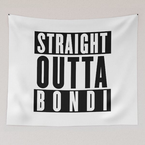 Item preview, STRAIGHT OUTTA BONDI (1) designed and sold by hamlinthora1.