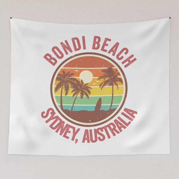 Item preview, Retro Bondi Beach Sydney Australia Sunset designed and sold by hamlinthora1.