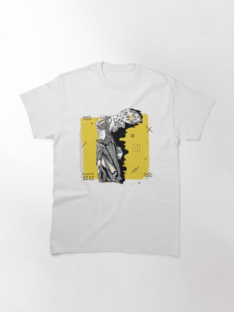 Thumbnail 3 of 7, Classic T-Shirt, Winged Victory Of Samothrace designed and sold by SocietStyleShop.