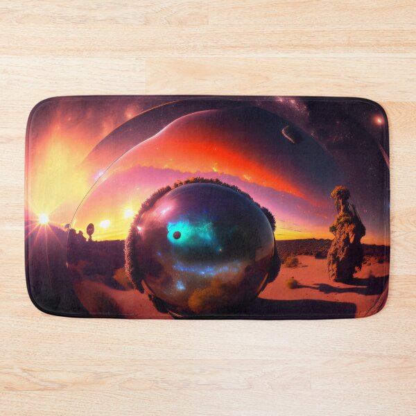 Item preview, Exoplanet Kepler-90X sureal, fictional, colorful. designed and sold by ArtCreator2023.