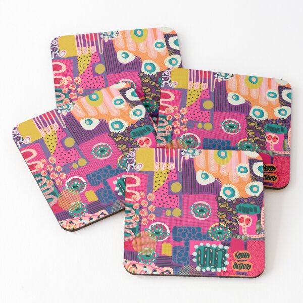 Item preview, Abstract messy Aztec designed and sold by Kamaloca.