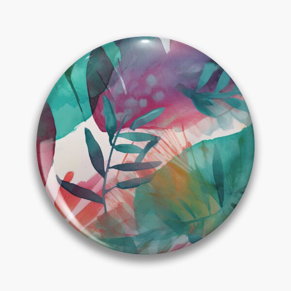 Item preview, Expressive Watercolor Tropical Leaves Floral Patterns designed and sold by Wonder Of Light.