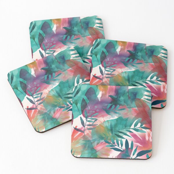 Item preview, Expressive Watercolor Tropical Leaves Floral Patterns designed and sold by Wonder Of Light.