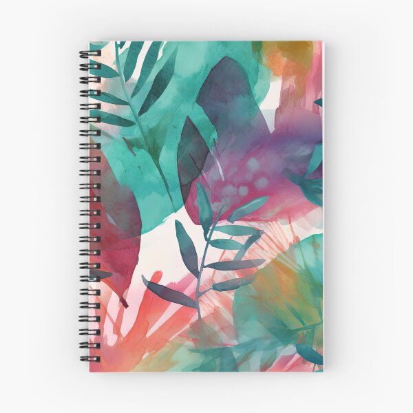 Item preview, Expressive Watercolor Tropical Leaves Floral Patterns designed and sold by Wonder Of Light.