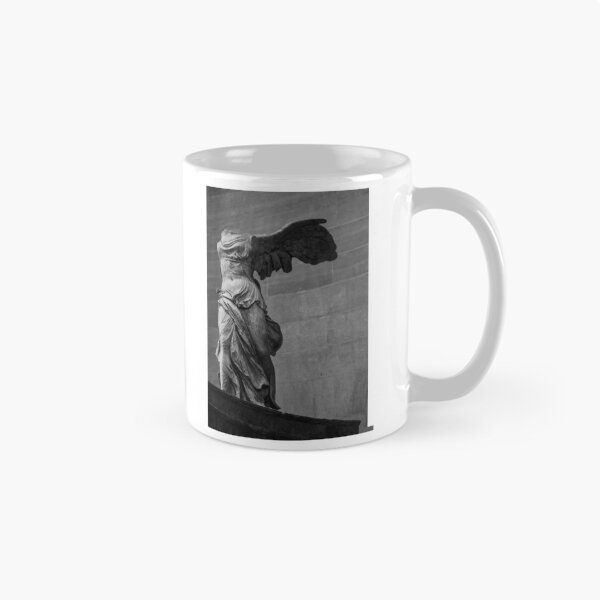 Item preview, Winged Victory of Samothrace Black and White designed and sold by SocietStyleShop.