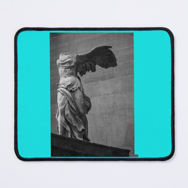Item preview, Winged Victory of Samothrace Black and White designed and sold by SocietStyleShop.