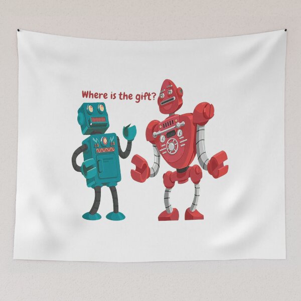 Item preview, Robot's Gift Hunt: A Father-Son Adventure designed and sold by hmadan.