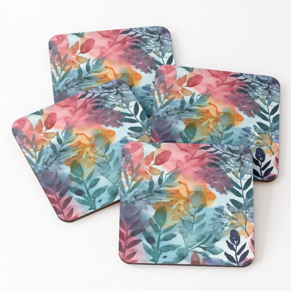Item preview, Expressive Watercolor Tropical Leaves Floral Patterns designed and sold by Wonder Of Light.