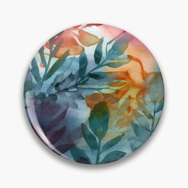 Item preview, Expressive Watercolor Tropical Leaves Floral Patterns designed and sold by Wonder Of Light.