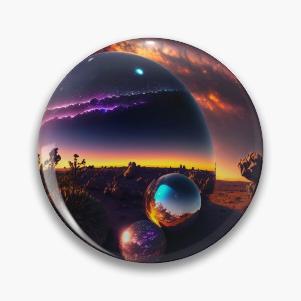 Artikelvorschau, Exoplanet Kepler-90Y sureal, fiktiv, bunt. entworfen und verkauft von ArtCreator2023.