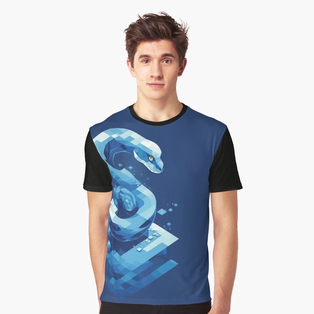 Google Snake Pixel Game Essential T-Shirt for Sale by berrylemon