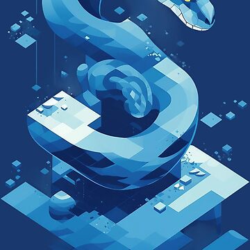 Google Snake Pixel Game | Poster