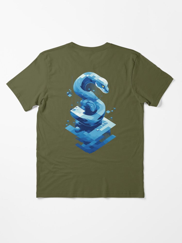 Google Snake Pixel Game Essential T-Shirt for Sale by berrylemon