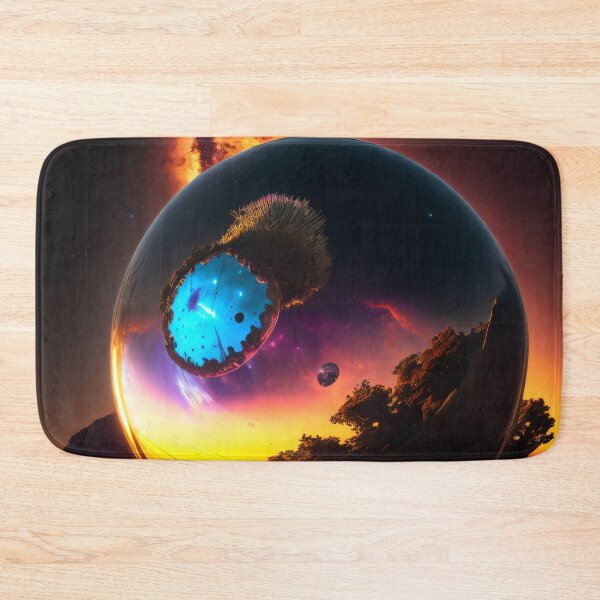 Item preview, Exoplanet Kepler-90Z sureal, fictional, colorful. designed and sold by ArtCreator2023.