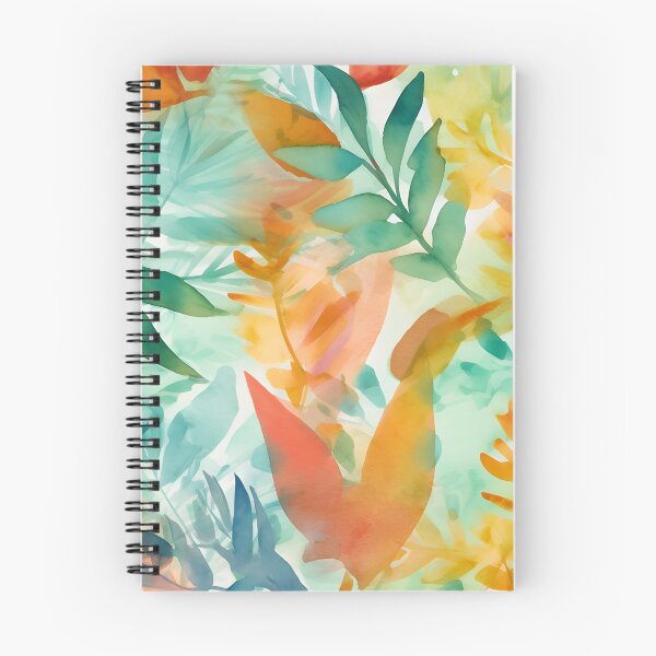 Item preview, Expressive Watercolor Tropical Leaves Floral Patterns designed and sold by Wonder Of Light.
