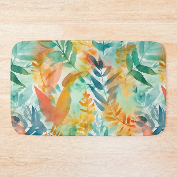 Item preview, Expressive Watercolor Tropical Leaves Floral Patterns designed and sold by Wonder Of Light.