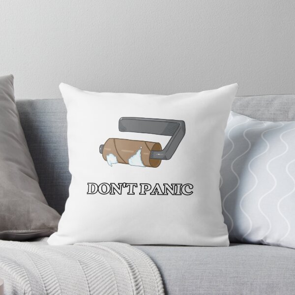 Item preview, Don't panic - toilet paper designed and sold by Arthur-08.