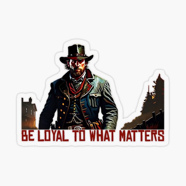 Arthur Morgan Sticker for Sale by perfectdesigns4